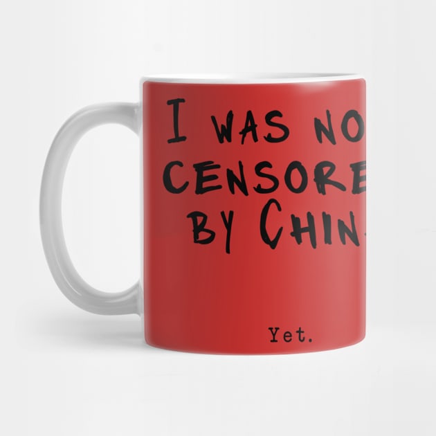 I was not censored by China by IlanB